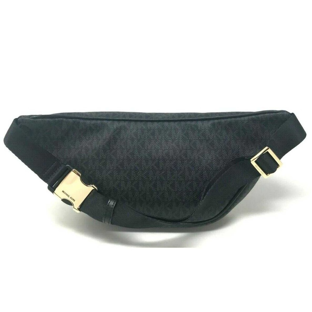 Michael Kors Kenly Women Medium Sport Bag Black - Picture 2 of 5